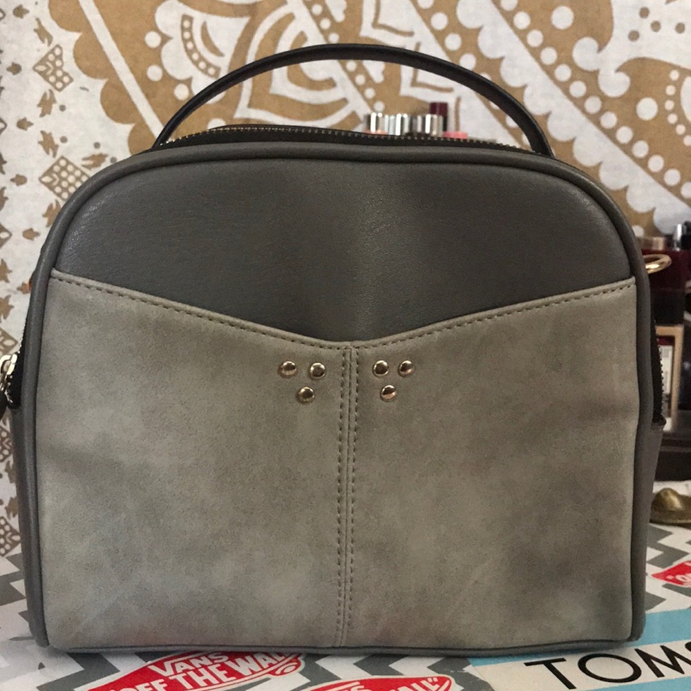 Grey crossbody